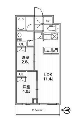 【間取り】 | LIME RESIDENCE SHINAGAWA EAST | 間取り図