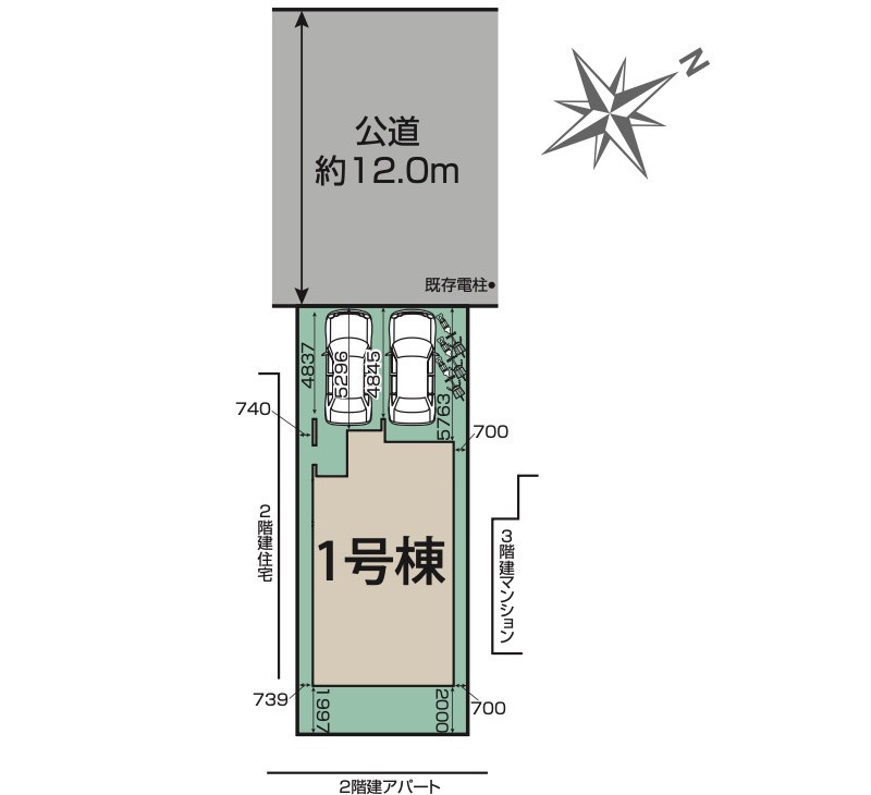さいたま市見沼区東大宮6丁目の区画図