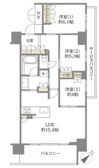 【間取り】 | ブランズ神戸元町通