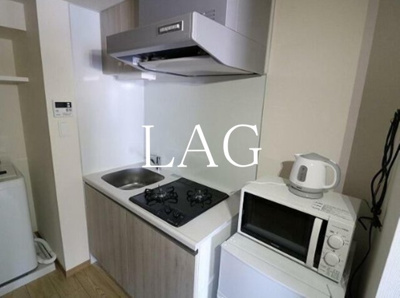 【キッチン】 | プレール・ドゥーク住吉駅前 | キッチンです。（家具・家電はついておりません）