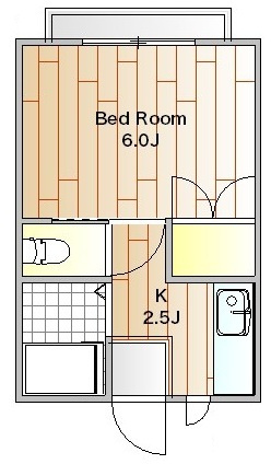 奥沢コーポラスの間取り|間取りです。