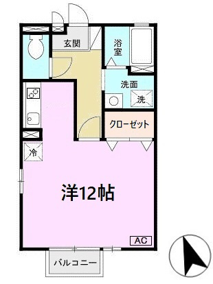 ハイツハーバーの間取り