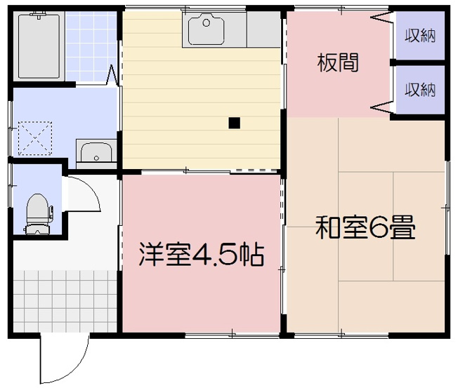 【間取り】 | 福田一戸建て借家