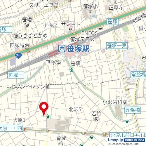 【地図】 | ソルナクレイシア笹塚