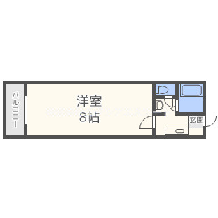 アベニューフロベールの間取り