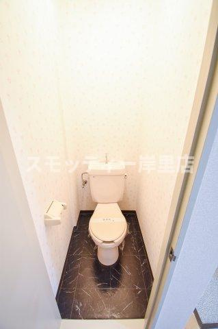 エクセレント川辺のトイレ