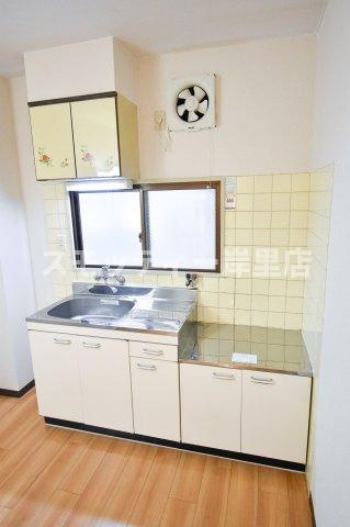 エクセレント川辺のキッチン