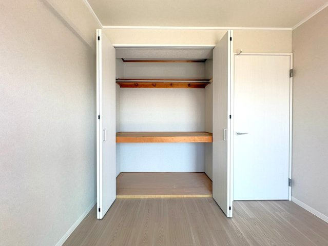 ◆リフォーム済み◆７階建て最上階の南向き◆京都芸術花火鑑賞可能◆京都桃山プラザの収納|収納スペース