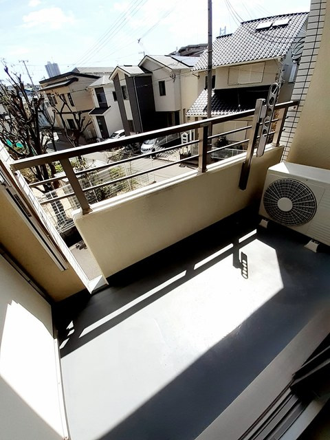 グランブルⅢのバルコニー|同建物別部屋参考写真☆神戸市垂水区　グランブルⅢ☆