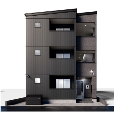 【外観】 | robot　home　鶴里Ⅱ | 外観パース