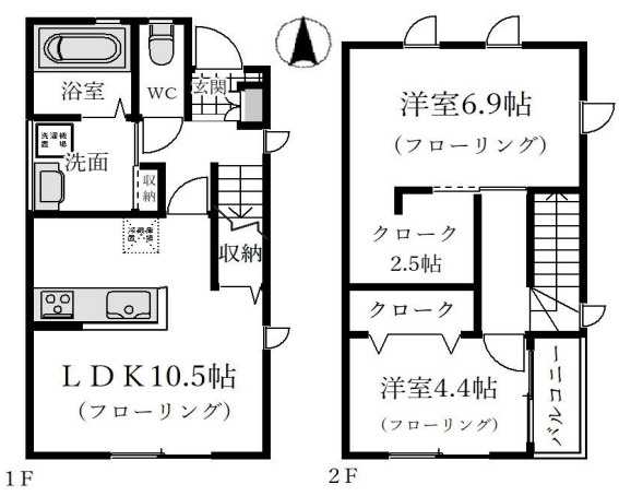 ビラ・コフレッティの間取り|☆神戸市垂水区　ビラコフレッティ☆