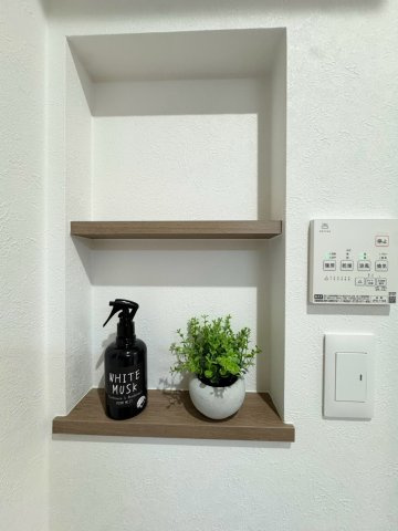 ーアルファシティ社ノ木ー3LDKー中古マンション　【門司区　中古マンション】の脱衣所|浴室乾燥機にここにもニッチ♪【門司区　中古マンション】