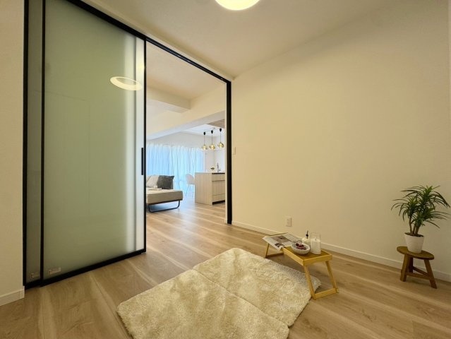 ーアルファシティ社ノ木ー3LDKー中古マンション　【門司区　中古マンション】の洋室|リビングに続く洋室は4.5帖♪【門司区　中古マンション】