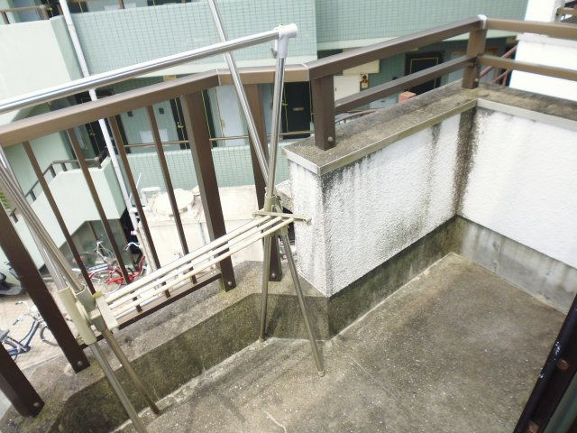 リッツハイツ池上のバルコニー