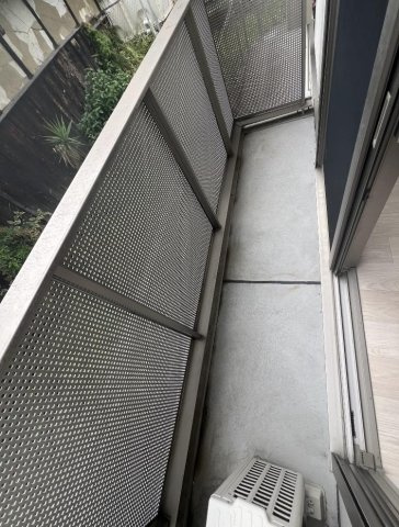 リヴェール若江のバルコニー