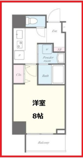 【間取り】 | マインシュロス三河島