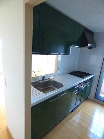 神戸市灘区中原通５丁目の賃貸マンションのキッチン