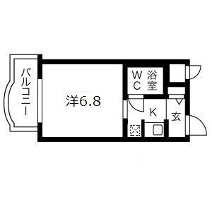 ダイアパレス新神戸の間取り