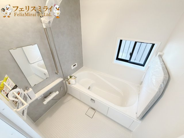 北須磨タウン　H-1号棟の浴室|◎本日ご見学可能です♪
◎当社限定！ご成約特典キャンペーン実施中♪
◎住宅ローンに自信有♪
◎地元スタッフが対応致します♪