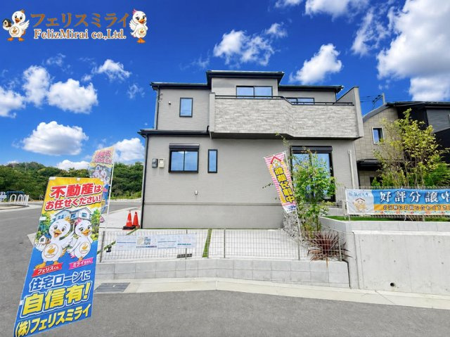 北須磨タウン　H-1号棟の外観|◎本日ご見学可能です♪
◎当社限定！ご成約特典キャンペーン実施中♪
◎住宅ローンに自信有♪
◎地元スタッフが対応致します♪