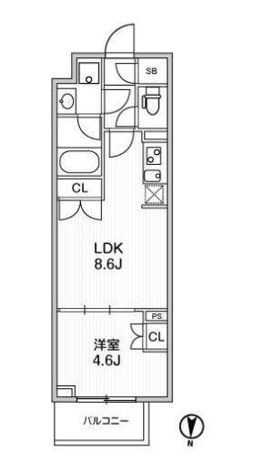 【間取り】 | LIME RESIDENCE SHINAGAWA EAST | 間取り図