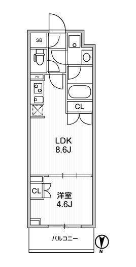 【間取り】 | LIME RESIDENCE SHINAGAWA EAST | 間取り図