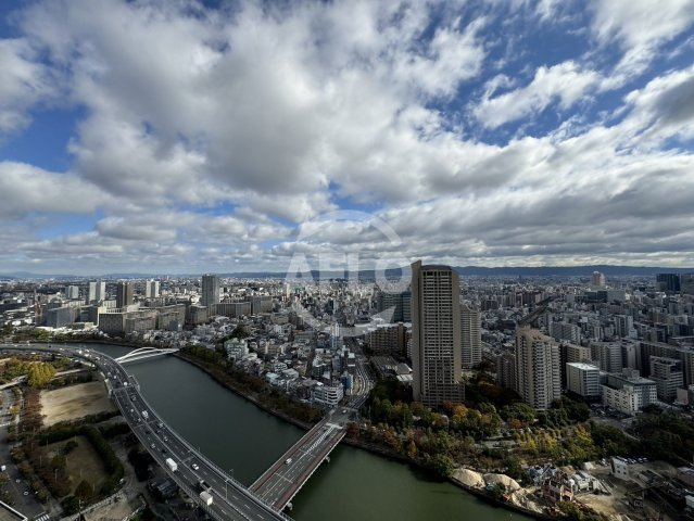 シティタワー大阪天満　菅北小学校区の展望|シティタワー大阪天満　眺望