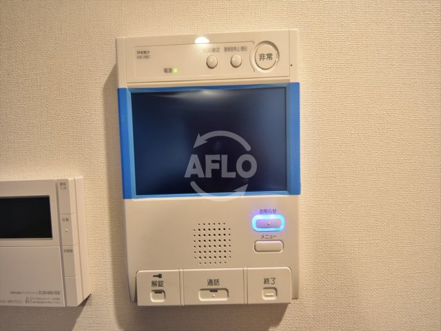 リバーガーデン福島木漏れ日の丘CD棟のセキュリティ|リバーガーデン福島　木漏れ日の丘　C棟　ＴＶ付モニターフォン