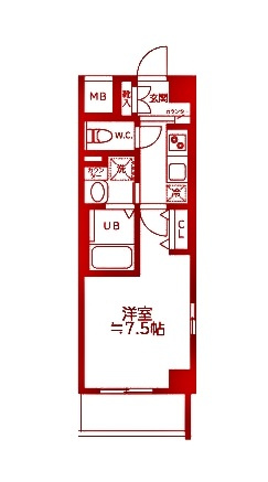 【間取り】 | ヴェールシャルマン戸塚Ⅱ