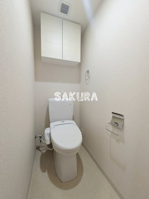 【トイレ】 | ヴェールシャルマン戸塚Ⅱ | 落ち着いた色調のトイレです♪