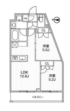 【間取り】 | LIME RESIDENCE SHINAGAWA EAST | 間取り図