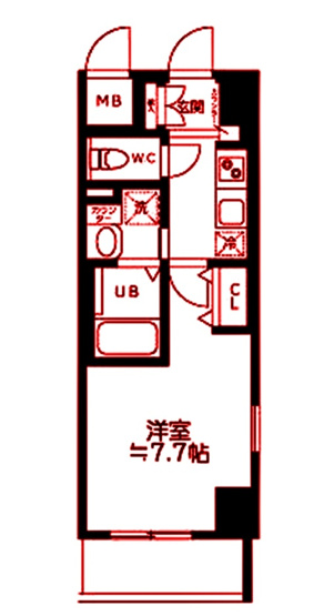 【間取り】 | ヴェールシャルマン戸塚Ⅱ
