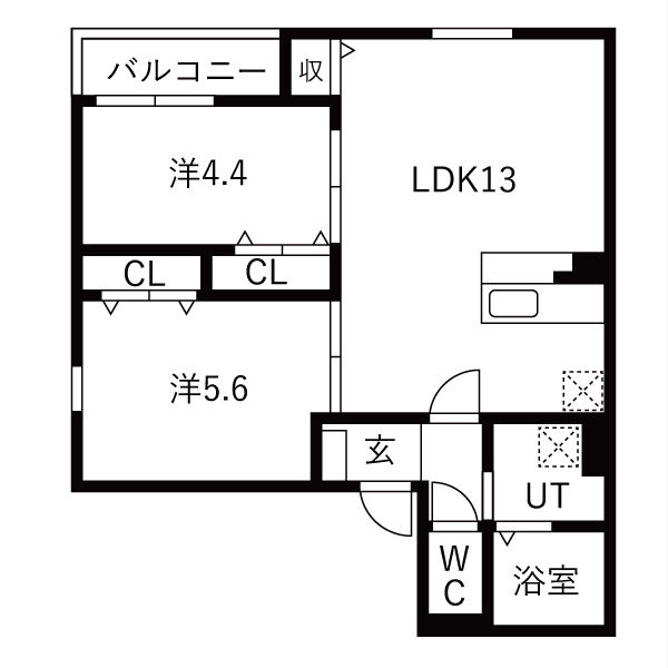 DEVELD城東町WESTの間取り