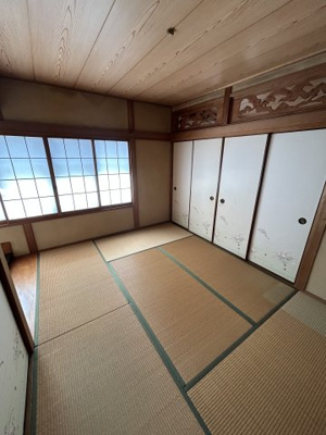 【和室】 | 安佐北区可部南五丁目　戸建 | 1階　6帖和室
続き和室