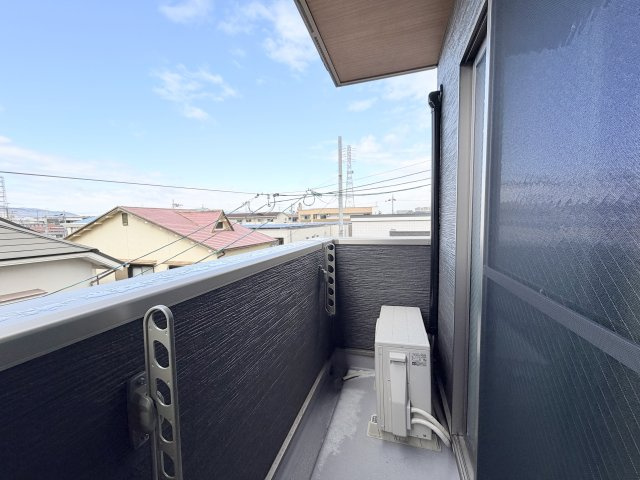 La-Crea塚口本町のバルコニー