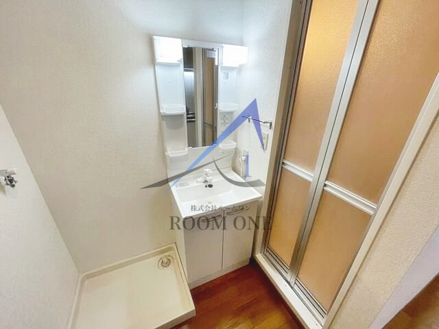 サンパラッツオ伍番館の洗面所|洗面台です。