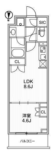 【間取り】 | LIME RESIDENCE SHINAGAWA EAST | 間取り図