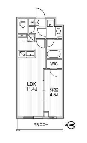 【間取り】 | LIME RESIDENCE SHINAGAWA EAST | 間取り図