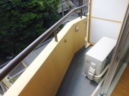 エクセルハイツのバルコニー|※別部屋写真