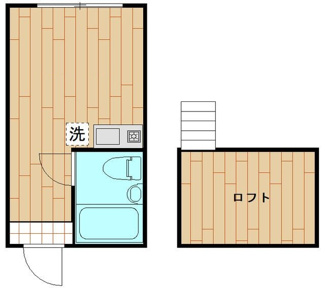 【間取り】 | サニーフィールド中野 | 間取りです。