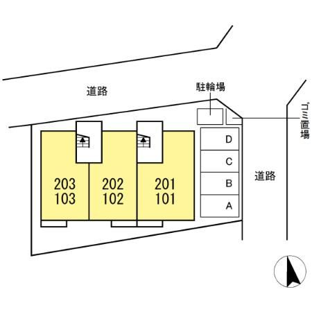 ガーデニアの区画図