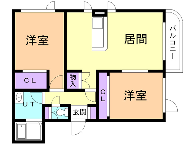 ランディックアイリの間取り