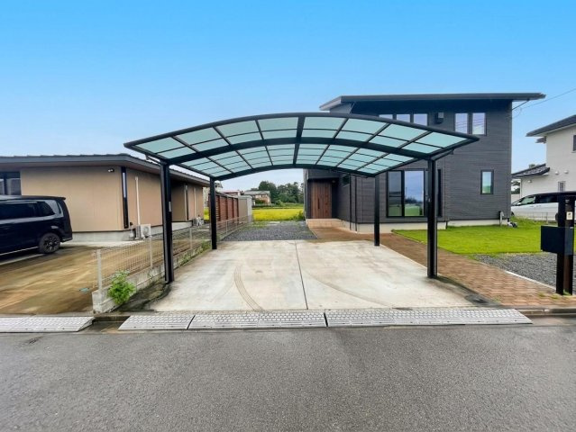 那須塩原市一区町　中古戸建の駐車場