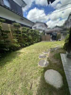 【庭】 | 豊富町一戸建 | 簡単な家庭菜園も楽しめるお庭です