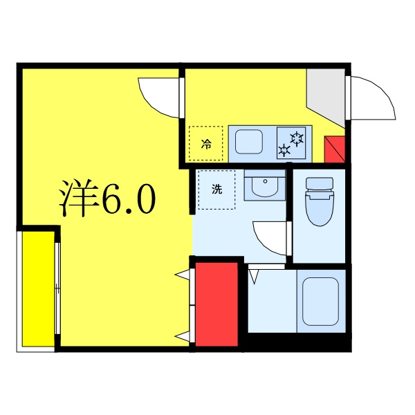 アデライデ東浦和の間取り