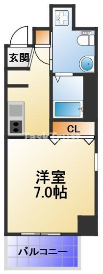 【間取り】 | ラフォーレ東野田II