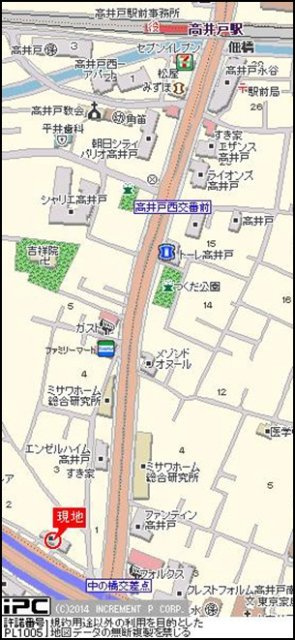 ラ・レジダンス・ド・パンデュールの地図