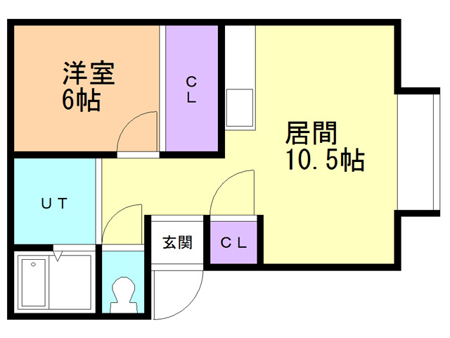 Ｌａｎｄｅｃ　Ｕの間取り