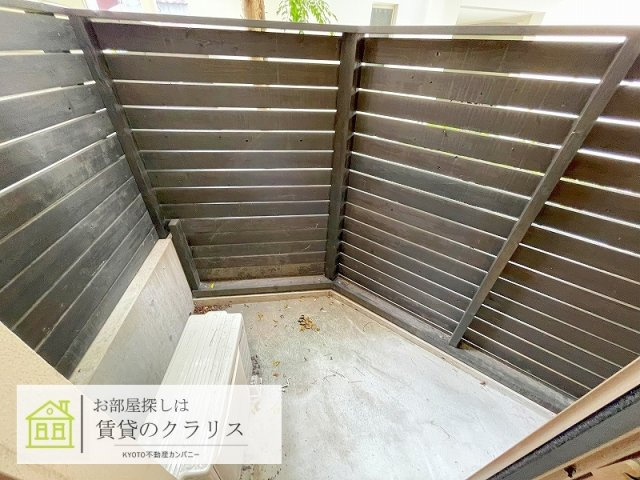 パークサイド壬生アネックスのバルコニー