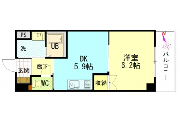 グローリの間取り